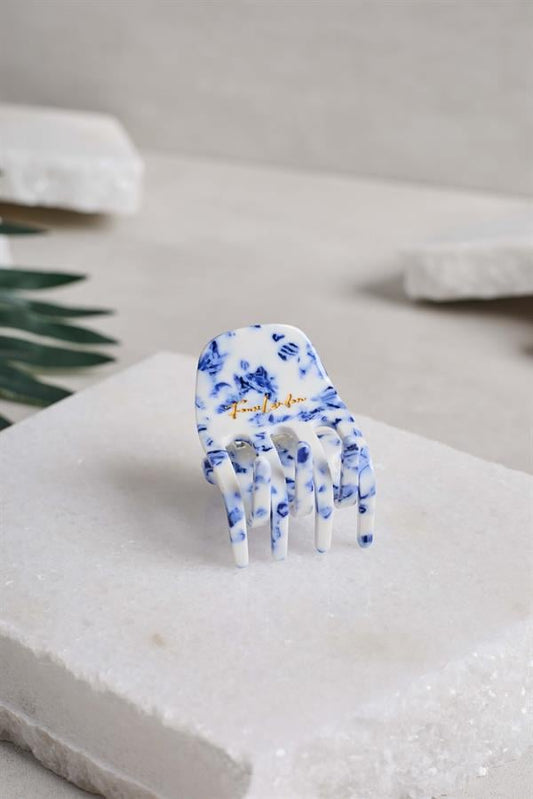 Classic Midi Bleu Blunch Acetate Claw