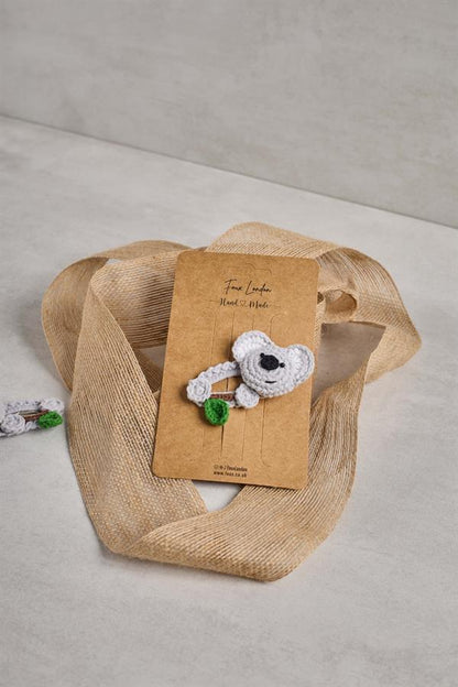 Koala Crochet Clips