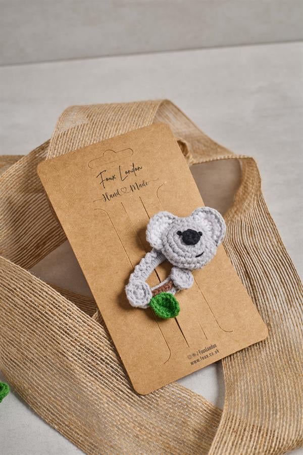 Koala Crochet Clips