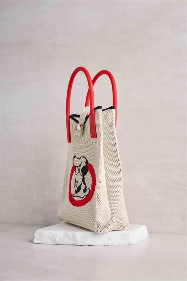 Cream Dog Bag