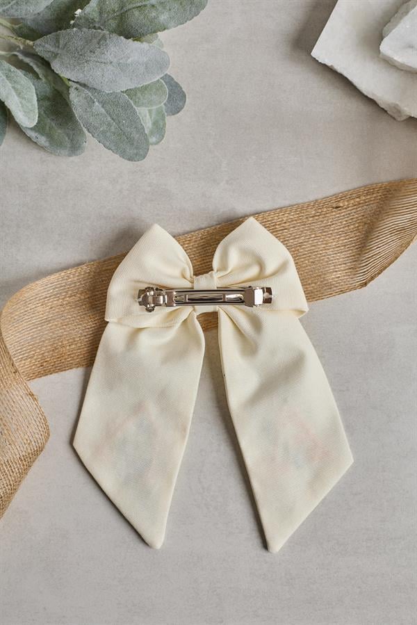Bird Embroidered Bow Tie