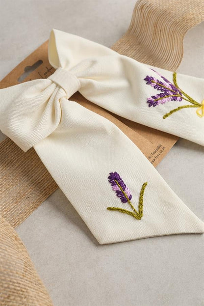 London Embroidered Bow Tie