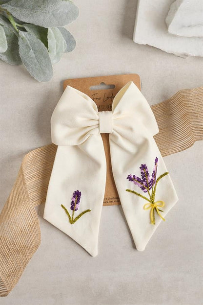 London Embroidered Bow Tie