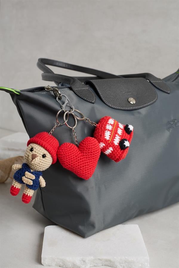 London Bus Keychain