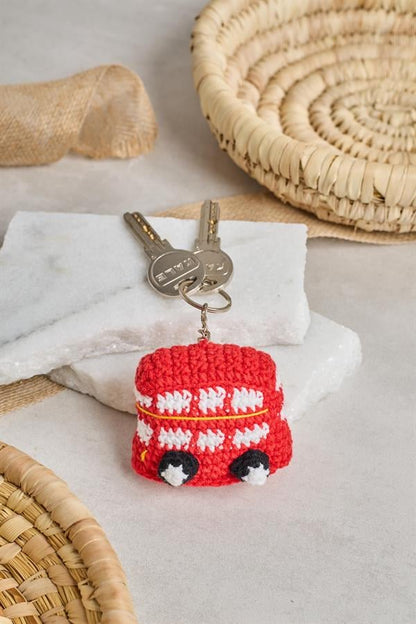 London Bus Keychain