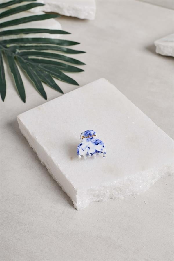 Mini Bleu Blunch Acetate Claw