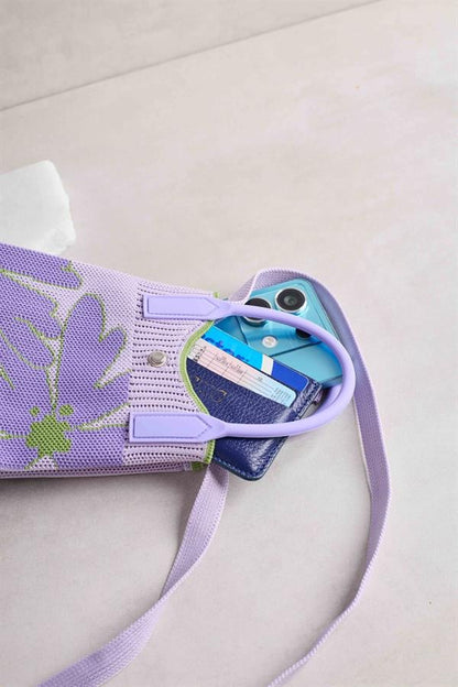 Purple Orchid Bag