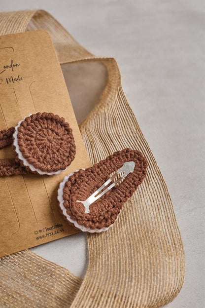 Oreo Crochet Clips
