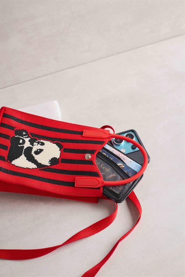 Panda Red Bag