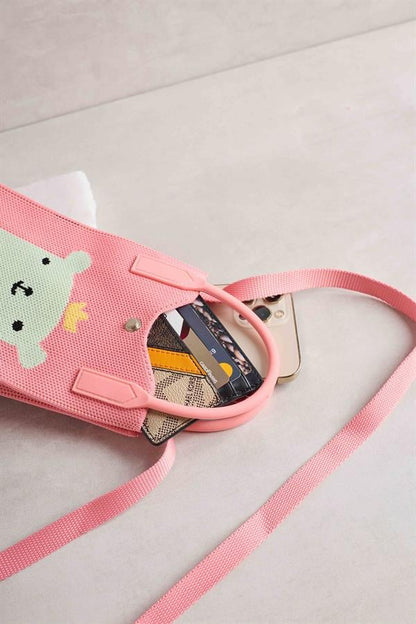 Pink dy Bear Bag