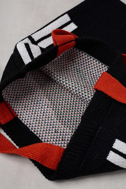 Cat in the Window Knitted Tote Bag