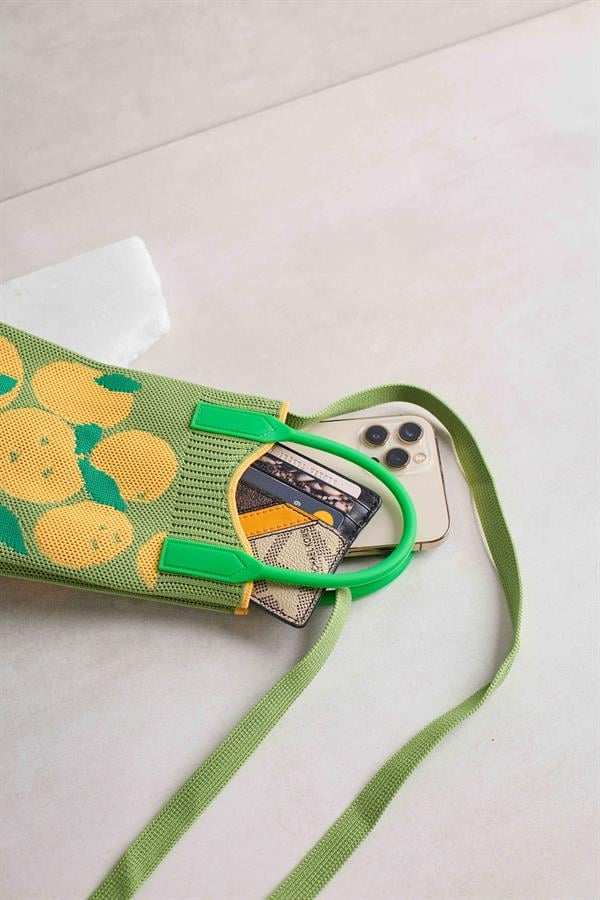 Orange Green Bag