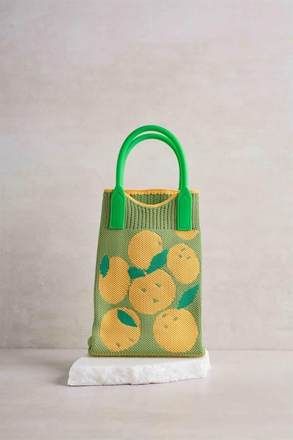 Orange Green Bag