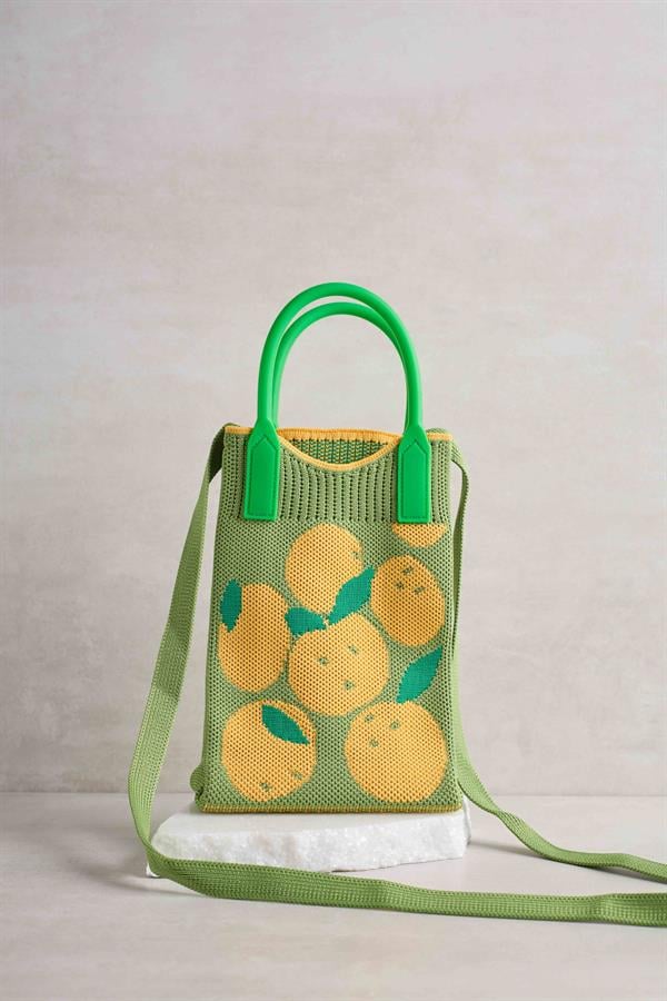 Orange Green Bag