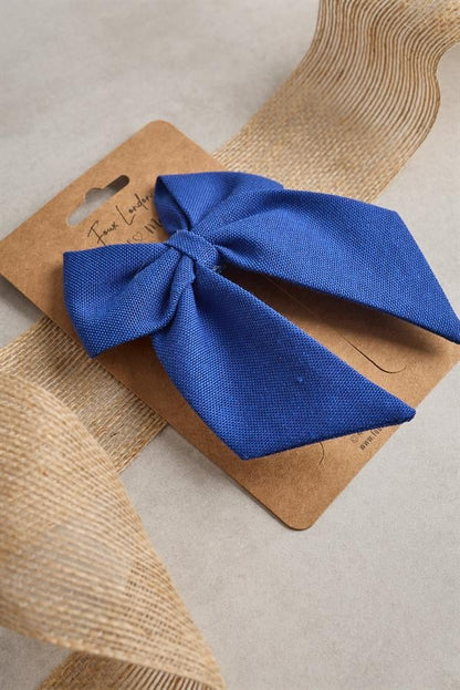 Saks Blue Mini Bow Tie