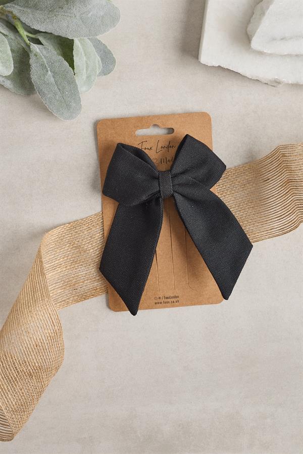 Black Mini Bow Tie