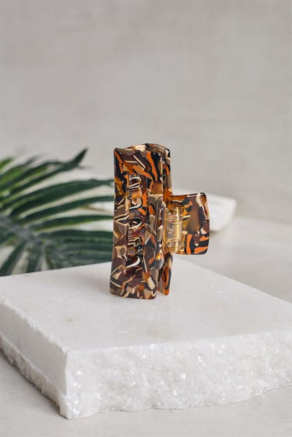 Std Rectangular Turtle Acetate Claw