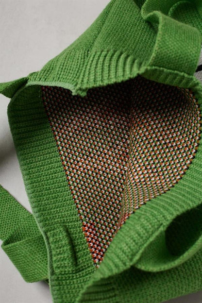 Rabbit Knitted Tote Bag