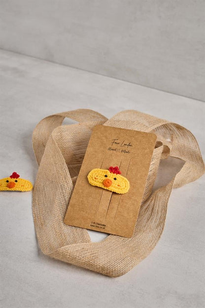Chicken Crochet Clips