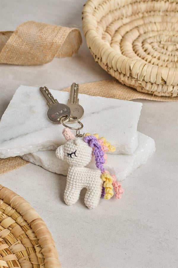 Giraffe Keychain