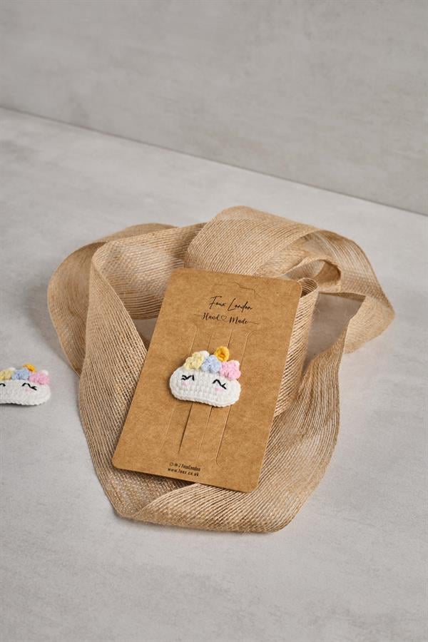 Unicorn Crochet Clips