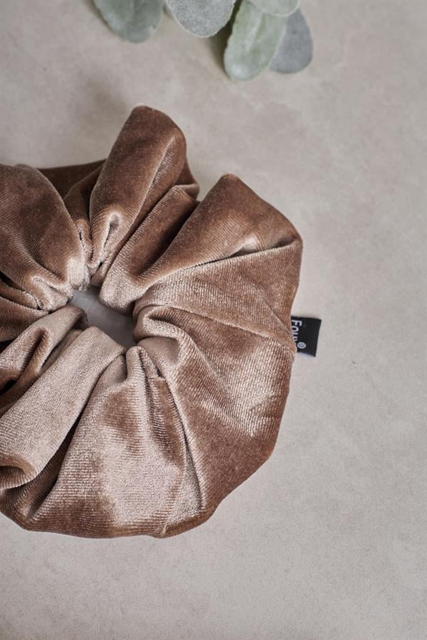 Mink Velvet Scrunchie