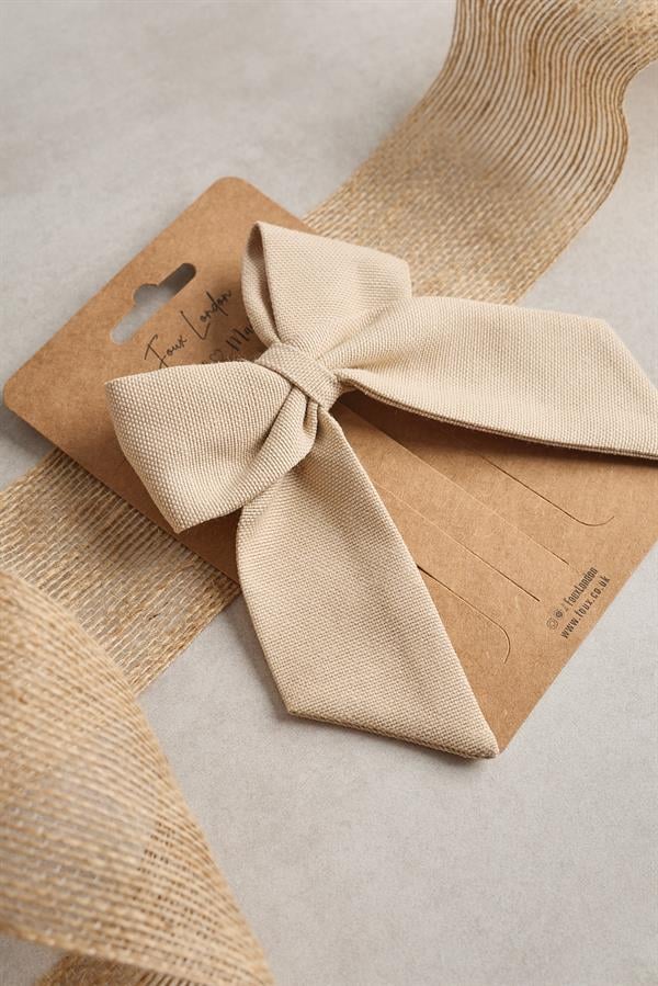 Mink Mini Bow Tie