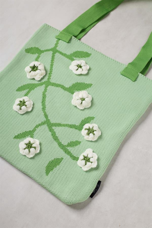Green 3D Daisy