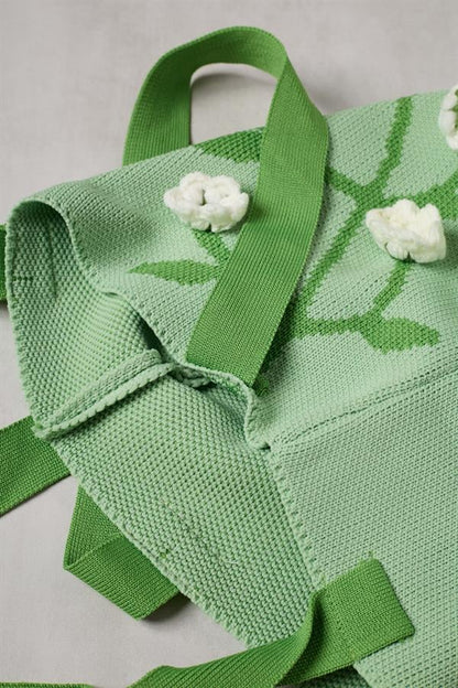 Green 3D Daisy