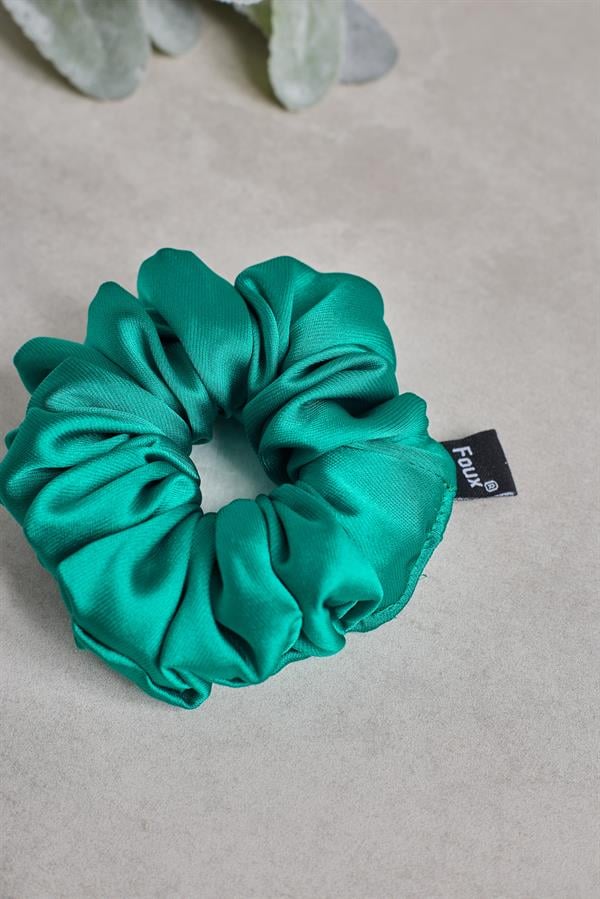 Green Small Scrunchie