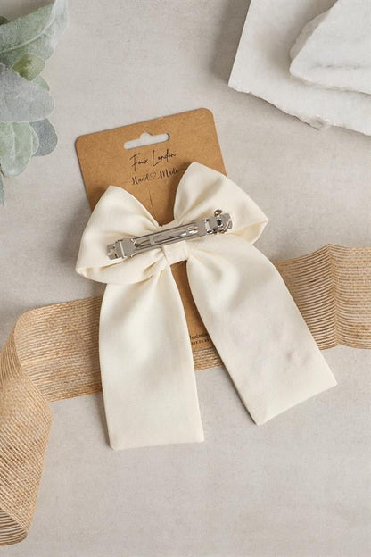 Z Embroidered Bow Tie